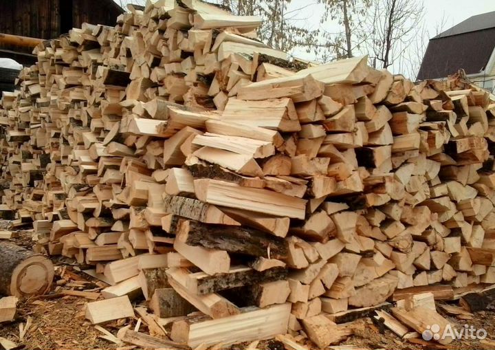 Дрова крупнонаколотые