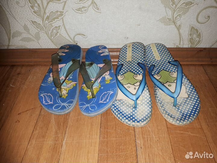 Резиновые ветнамка тапочки