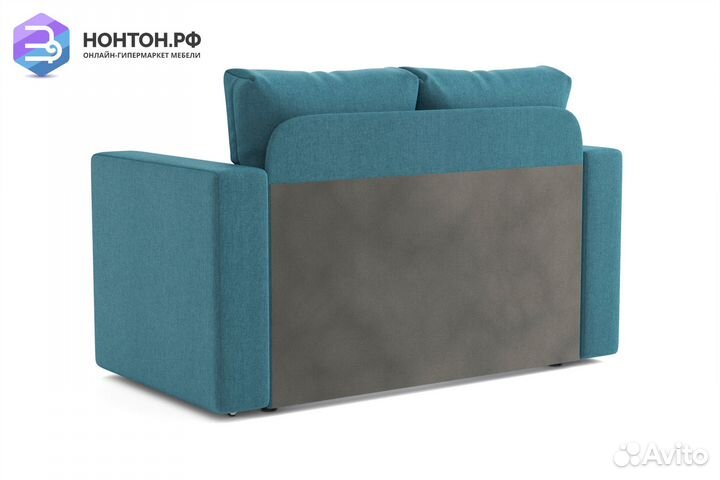 Диван выкатной Дэнвер синий