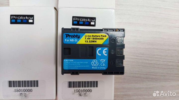 Новые аккумуляторы Probty NB-2L