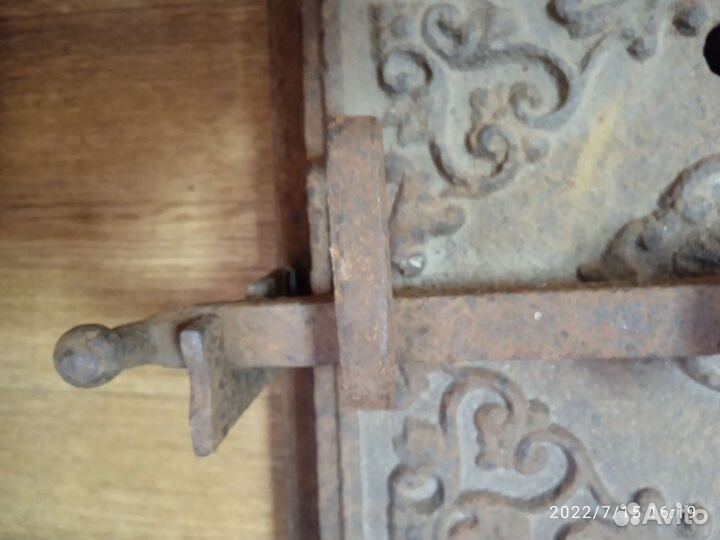 Заслонка печная