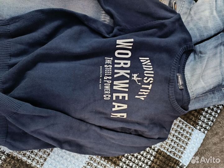 Вещи пакетом на мальчика 128-140