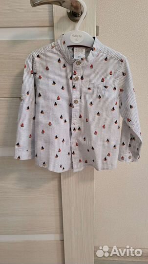 Рубашка для мальчика 86