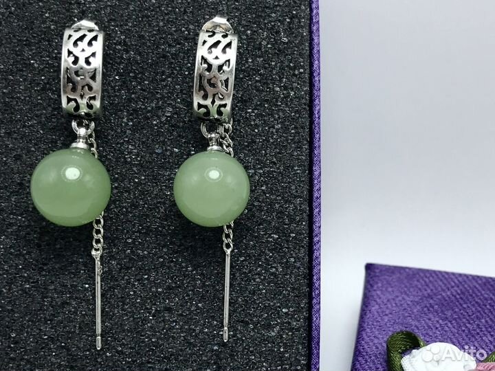 Серебряные серьги