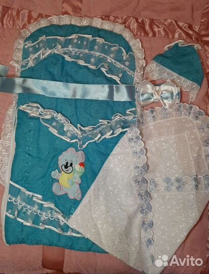 Конверт на выписку летний