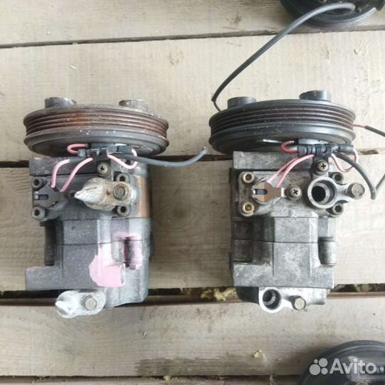 Компрессор кондиционера honda logo ga3 d13b