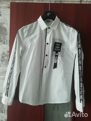 Рубашка для мальчика 158