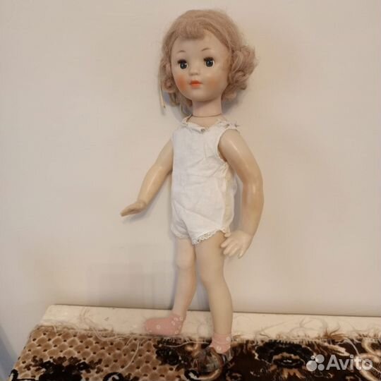 Кукла СССР Наташа Без клейма,старая Первые выпуски