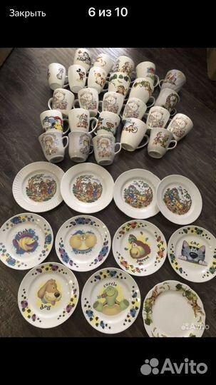 Набор детской посуды