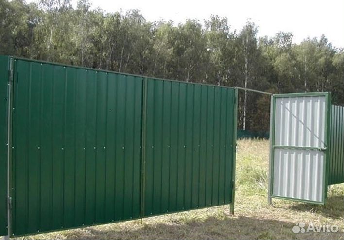 Забор металлический профессионально быстро