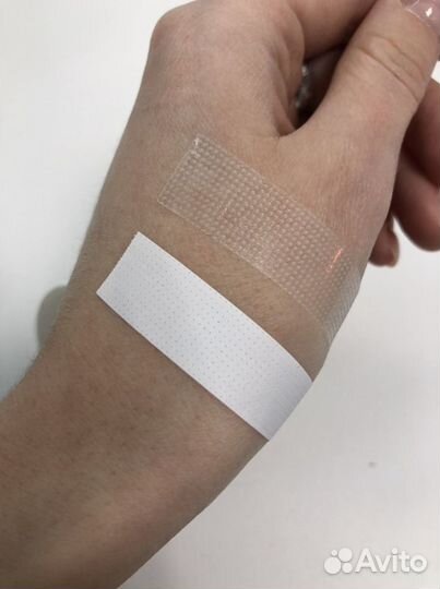Пластырь на бумажной основе / Пластиковая лента