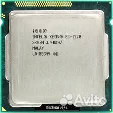 Процессор Xeon e3 1270 (так же есть i3-2120)