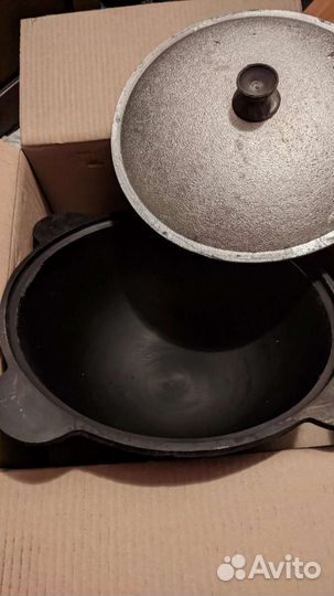 Казан чугунный 6 литров