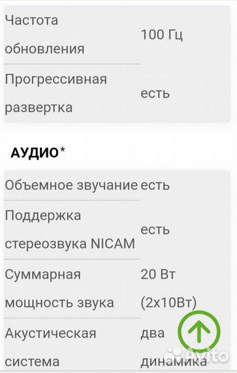 Телевизор рабочий о/с