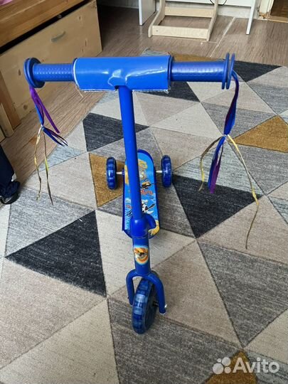 Самокат детский трехколесный