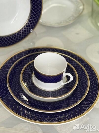 Zepter Столово-чайный сервиз Кобальт роял