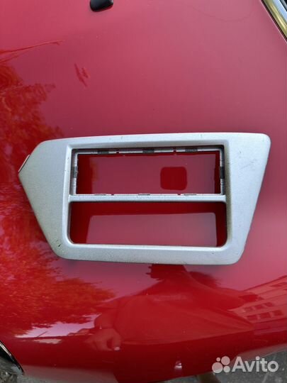 Рамка магнитолы kia rio 3