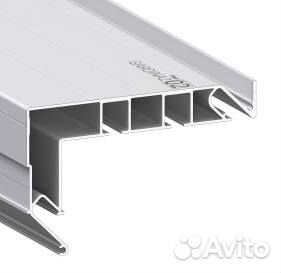 Профиль G2 02 для скрытых карнизных ниш с 2 пазами
