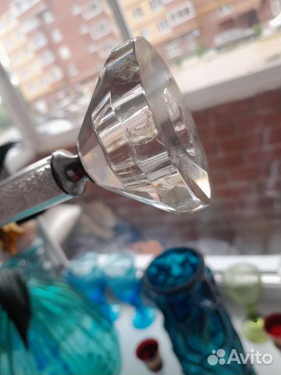 Подсвечник хрусталь Италия