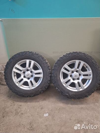 Колёса грязевые от Прадо 150