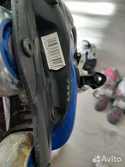 Роликовые коньки детские раздвижные