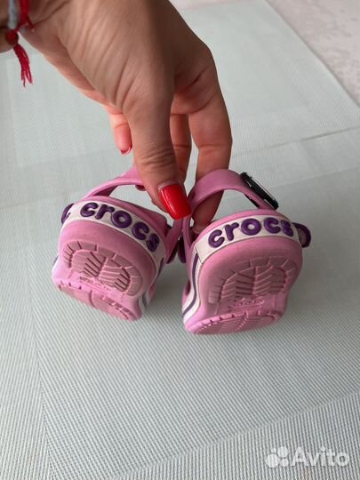 Crocs c7 босоножки сандали детские