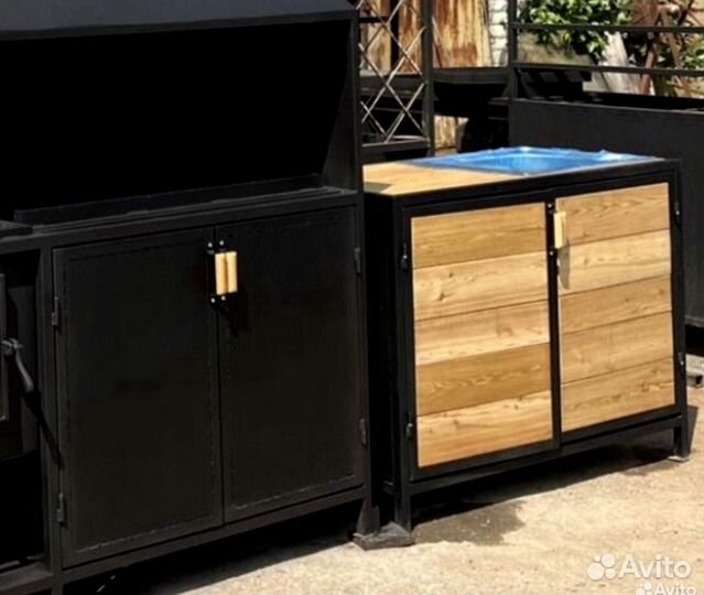 Мангальная зона барбекю