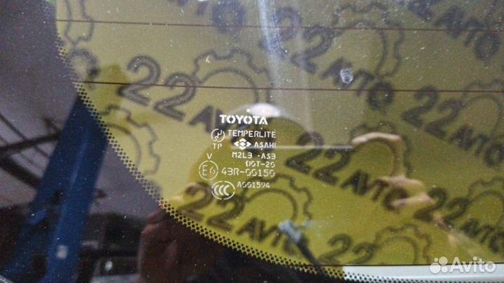 Дверь задняя Toyota Harrier GSU31 2GR-FE 08.2006