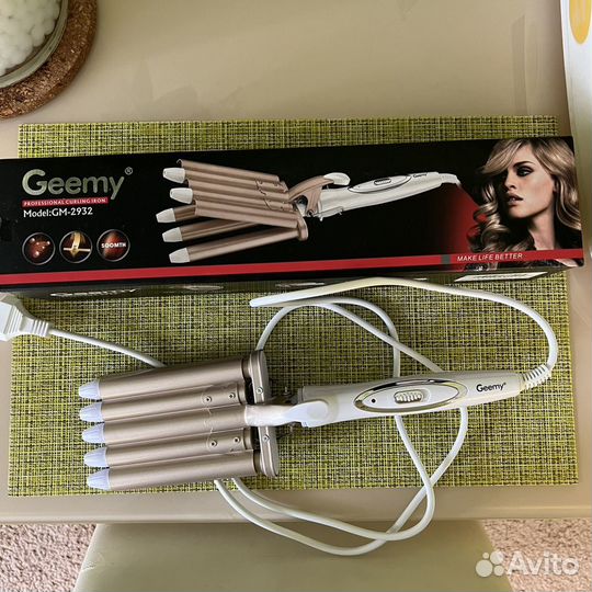 Плойка щипцы для укладки волос волны