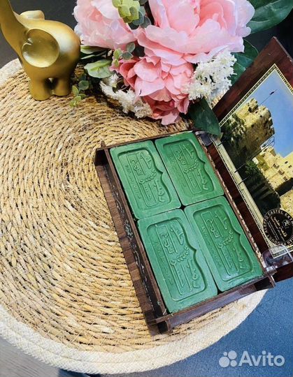 Подарочный набор-Сирийское мыло с Водорослями