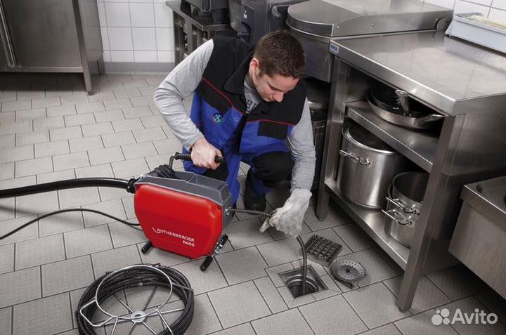 Прочистка канализации, устранение засоров 24/7