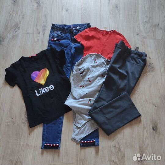 Детские вещи на девочку пакетом