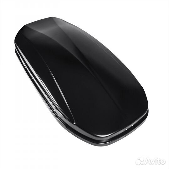 Бокс на крышу Max Box 460 л., черный карбон