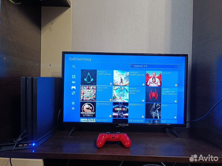 Sony playstation 4 ps4 pro 1tb с играми