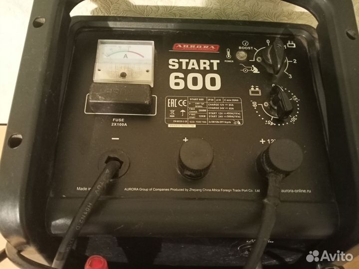 Пускозарядное устройство 12 24 вольт