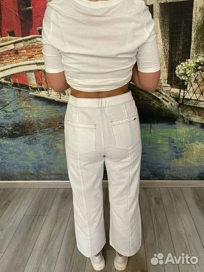 Massimo dutti джинсы брюки кюлоты