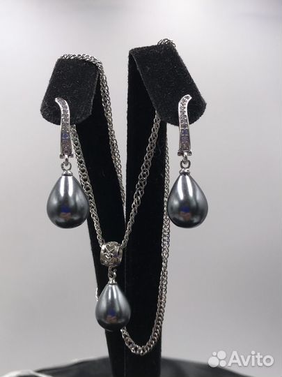 Серьги с жемчугом