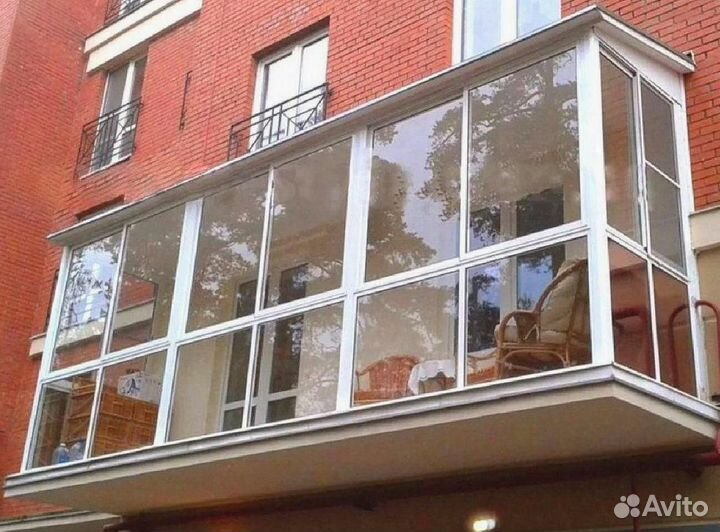 Окна на балкон