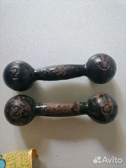 Гантели 2 кг СССР