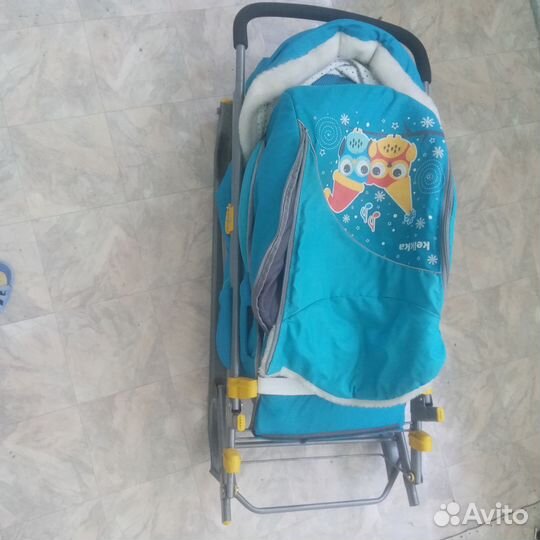 Коляска санки