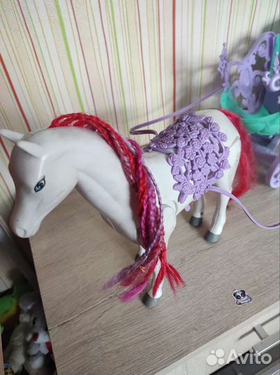 Карета с лошадью для Барби