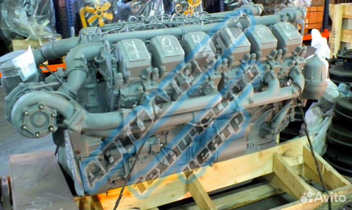 Двигатель ямз 240 нм2 турбо 500 л.с. на белаз