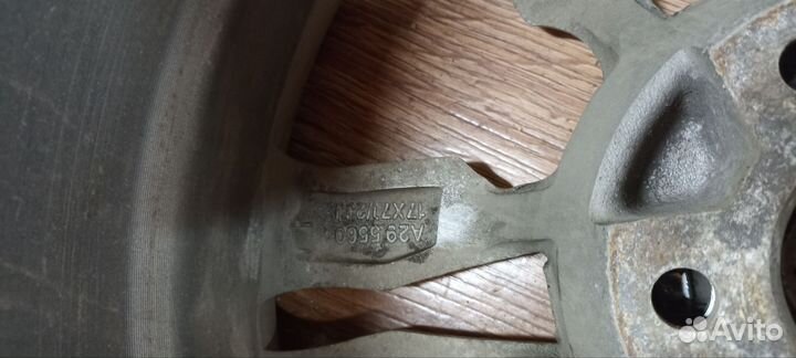 Колесные диски audi r17