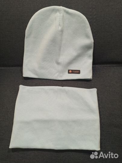 Шапка и снуд детский