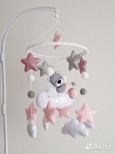 Мобили из фетра в наличии и на заказ