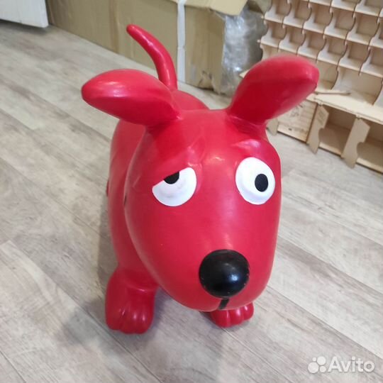 Собака скакун надувная