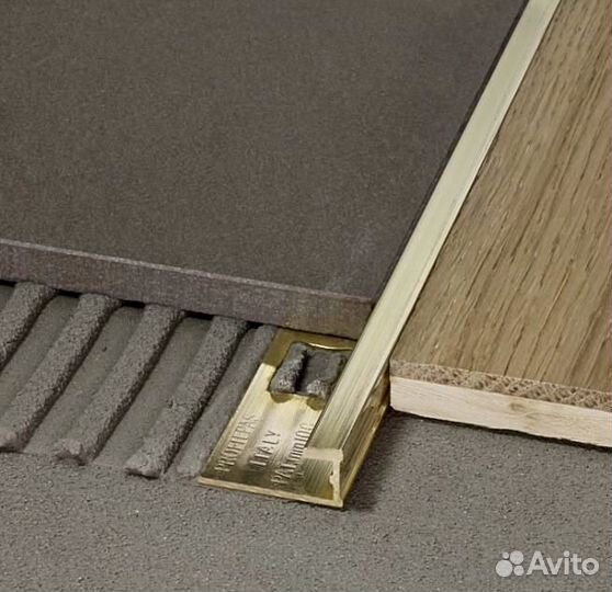 Латунный Z-образный профиль. V.V-L-ZG-PRO