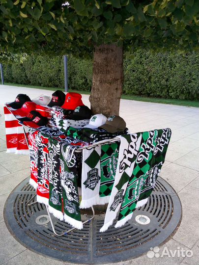 Шарфы Краснодар-Спартак июль 2023