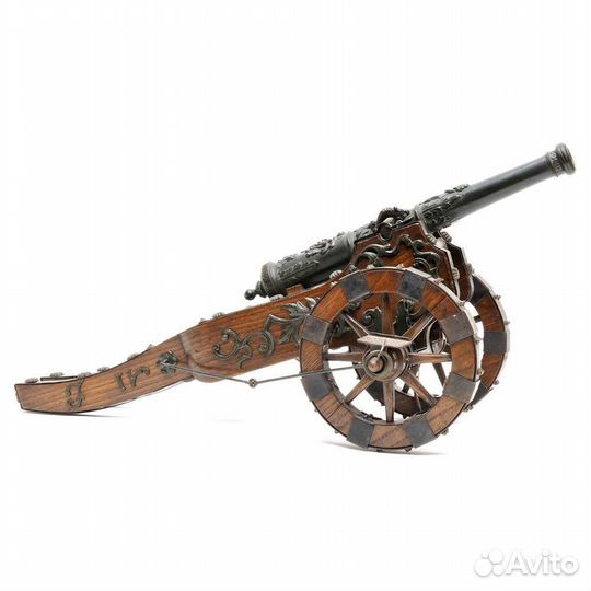 Коллекционная антикварная модель испанского орудия