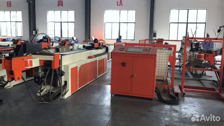 Трубогиб DW50CNC - 4A2SV монтаж и обучение